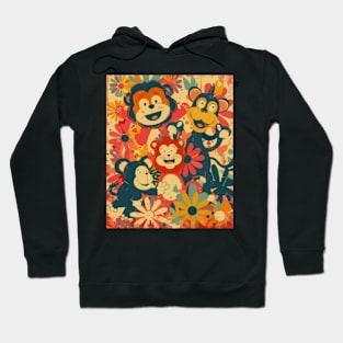 Monkey Banana Splits Magic Hoodie